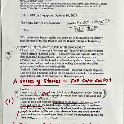 Dr. Schmiechen's notes for this presentation