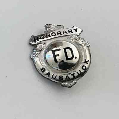 Pin, Lapel, Honorary Fire Department