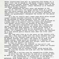 Gordon Durham Basket Factory notes