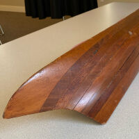 Half hull model, E.J. McVea