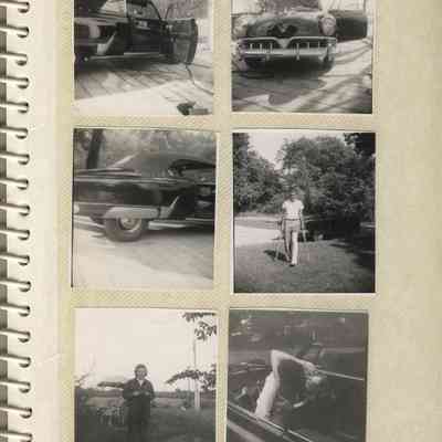 ES30004.JPG 825KB: Middle right - ES300004-1- Toad Davis with a broken leg. Going to Chicago, his car leaked carbon monoxide and he fell asleep and hit a telephone pole.
