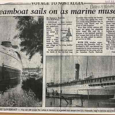 Steamboat Sails on as Marine Museum