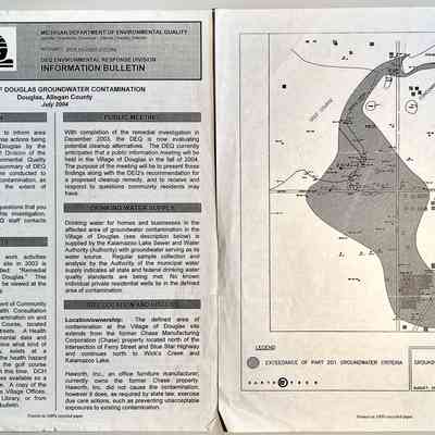 Report, Groundwater Contamination, 2004