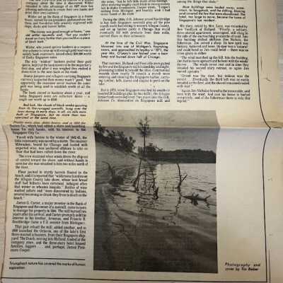 Singapore: gone with the wind, The Grand Rapids Press, July 2, 1978