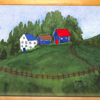 Little Houses on Hill