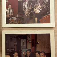          2017.13.04 c - Top Photo (gold jackets) timestamped Feb. 1961.; 2017.13.04 a - Original photo - 