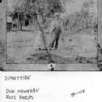 Dick Newnham and Ross Phelps at Sunnyside, 1897