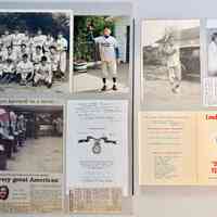 Hank Latas scrapbook pages