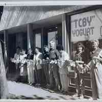 TCBY Yogurt Ribbon Cutting