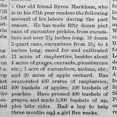 cr1897021901ByronMarkumFarmTally.jpg: The heaping harvest of Byron Markham