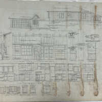 Rear elevation and details (Mc Lean)