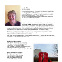          Family of Man/ Cynthia McKean.pdf; Located at Coghlin Park, S. of Culver St., Saugatuck
   