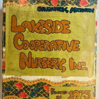 Green 14x12" scrapbook cover