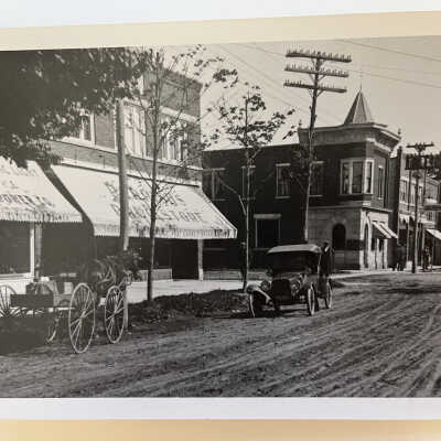 Saugatuck Street Scene corner of Butler and Griffith