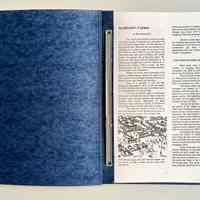 Newsletter Inserts, SDHS, March 1996 - July 1999, bound