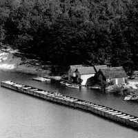          Ice houses Shrivers ca 1890
   