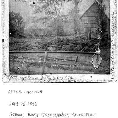School after Cyclone 1896