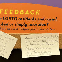          Today, are LGBTQ residents embraced, accepted or simply tolerated?
   
