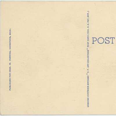 Big Pavilion, River Front Postcard
