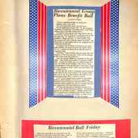          Bicentennial Benefit Ball
   