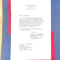          President Gerald Ford invited to Colonial Dinner-Dance
   