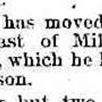          cr1891040301JonesBuysGriffithStRes.jpg; K.S. Jones east of Miller's Hall (Opera House) on Griffith, S.A. Morrison
   