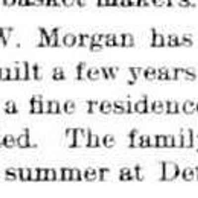 cr1892060301MorganBuysHuffRes.jpg: Captain S.W. Morgan bought John Huff house