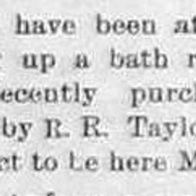 cr1899102001TaylorsAddABathroom.jpg: Charles Thew, R.R. Taylor