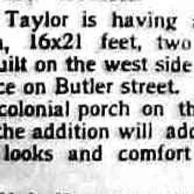 cr1900060101RRTaylorAdditionOnButler.jpg: R.R. Taylor Butler Street residence