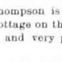          cr1906082402FSThompsonNowOccupyingCottage.jpg; Mrs. F.S. Thompson
   