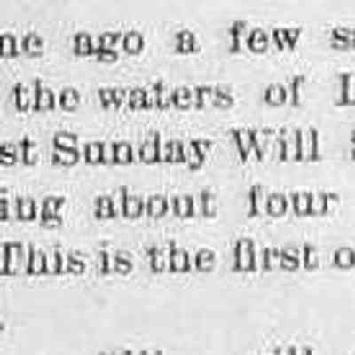 cr1899050501FirstSalmonCaught.jpg: 1899 Will Shriver nets non-native salmon