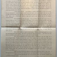          Printed letter
   