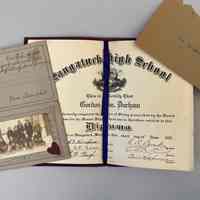 Gordon Wm. Durham SHS diploma 1937