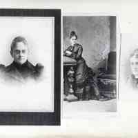 Kendall family and Elk Horns cottage