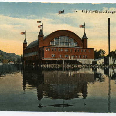 Pavilion from south ca 1911 card