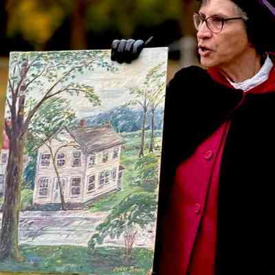 Cathy Brockington as Annie Cuthbert Cowan Wheeler a.k.a. Mrs. John Wheeler: Event photo posted on facebook by Jackie Ground