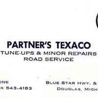          Later, the business was called Partner's Texaco
   