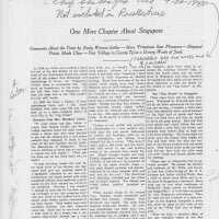 One More Chapter About Singapore by Laura Hutchins