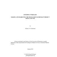          Robinson_udel_0060M_13312.pdf 18.2MB; Excerpt from pages 19-2.

Ulbricht had a combination of professional training and experience that made her uniquely suited to lead the initiative. She had a long, pre-existing relationship with the Milwaukee State Teachers College; in fact, she trained in kindergarten education there, graduating in 1906.39 As she taught kindergarten in Milwaukee over the next three years, Ulbricht also took evening classes at the Wisconsin School of Art operated by the Wisconsin Art Students League. There, Ulbricht received her first taste of design training. Perhaps inspired by the experience, Ulbricht left Milwaukee to receive a degree art education at the Pratt Institute in Brooklyn, New York. After graduating in 1911, she returned to Milwaukee as a professor at the Wisconsin School of Fine and Applied Arts, a school absorbed by her alma mater that same year.40 Ulbricht’s training from three different schools in Milwaukee and New York City gave her familiarity with the pedagogical philosophy, design theory, and passion for “crafts as an art form” that prepared her to teach on the college level. Those same skills and experiences grounded her vision for the Milwaukee Handicraft Project.41
In the years before she directed this WPA program, Ulbricht also spent her free time in professionalized artists’ circles in the Midwest. She had a finger in practically every pot of the arts community in Milwaukee, with a social and professional sphere extending to Michigan and Chicago. She founded the Wisconsin Society of Applied Art and served on the board for the Public Works of Art Project in Milwaukee.42 She was an ardent supporter of the local theater for years.43 Also, in 1913, she began her annual pilgrimage to Saugatuck, Michigan, a town frequented by Chicago-based artists seeking a summer retreat.44 There, Ulbricht attended the Summer School of Painting, perhaps more famously known as the Ox-Bow School of Painting.45 Artists gathered each summer to practice figure and landscape painting.46 Ulbricht developed a deep attachment to the school. In total, she spent sixty years worth of summers in Saugatuck, Michigan as a student, teacher, and eventually as director of the Summer School of Painting.47
   