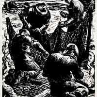 The Four Net Menders by Robert von Neumann