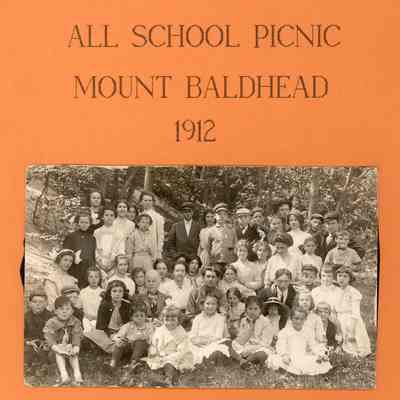 All school picnic Mt. Baldhead 1912