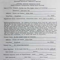 Ox-Bow Inn State Historic Register Inventory Form