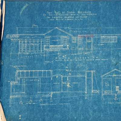 First Part Of Studio Residence/At South Laguna Beach, California. 3rd copy