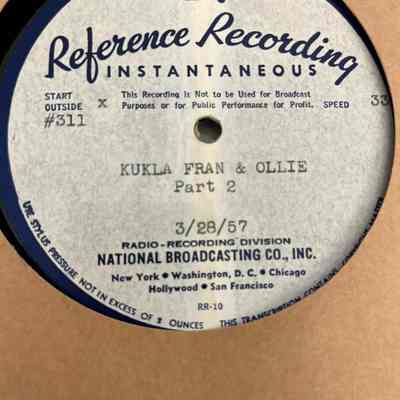 Disk b Side 2 - KUKLA FRAN & OLLIE - Part 2 - 3/28/57