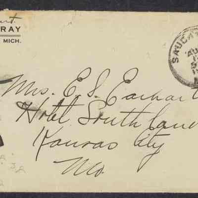 August 14, 1917: Amelia Earhart letter to her mother from Camp Gray, digitized in the Harvard library