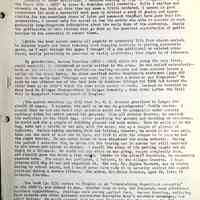          Prentice fax page 1 of 13; 4 April 1983
To the Editor, the C.R.
Because of other activities, I delayed reading my copy of “Saugatuck Through the Years 1830 – 1980” by James E. Sheridan until recently. While I realize any comments on the book at this time may seem a little outdated, I cannot in good conscience let such a masterful work pass by without a word of praise and appreciation for the countless hours of labor and research that must have gone into its preparation, I cannot help but marvel at how the author was able to uncover so much generally long-forgotten information about the early days of the community. Surely the publication of this history must go down as the greatest contribution of public service to the community in recent times,
While the book covers nearly all aspects of community life from church socials to barroom brawls and local Industry from trapping muskrats to plating automobile parts, as I went through the pages I thought of a few additional or related minor items, mostly pertaining to personal or family activities, that might be of interest.
My grandfather, Warren Prentice (1827 - 1916) while not among the very first, could certainly be considered an early settler in the area. He had sailed extensively— both on the Atlantic and the Pacific—on whaling vessels and then somehow became a sailor on the Great Lakes. He often verified Author Sheridan's statement (page 26) that in the early days 