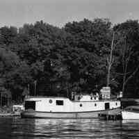          D00018.jpg 1.2MB; Thomas C. Mullen, a fishing tug, moored at Clover's Landing
   