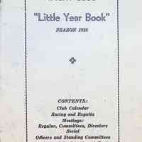          Saugatuck Yacht Club Year Book 1938
   