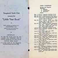          Saugatuck Yacht Club Year Book 1938
   
