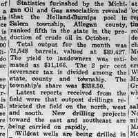          cr1937111901AlleganOil5thInState.jpg; Allegan Co. 5th in state production of crude oil
   